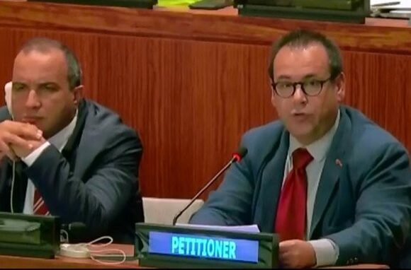 Crespo exige una solución a la cuestión del pueblo saharaui en las Naciones Unidas (con vídeo) – 14/10/2019 Región | Diario La Comarca de Puertollano