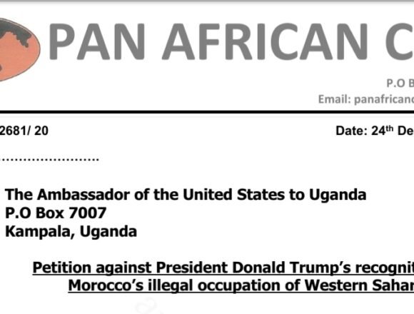 20201225_113547_0 L’Association PAN AFRICAN CLUB dénonce ‘’vigoureusement’’ la décision de Trump au Sahara occidental | Sahara Press Service