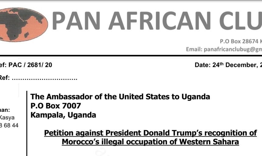 L’Association PAN AFRICAN CLUB dénonce ‘’vigoureusement’’ la décision de Trump au Sahara occidental | Sahara Press Service