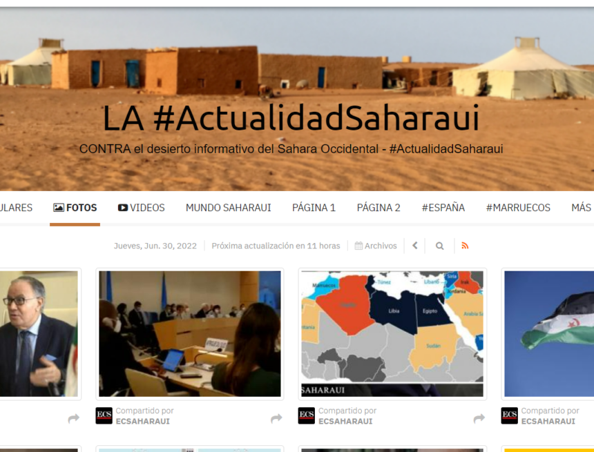 ¡LA ACTUALIDAD SAHARAUI! Las noticias del 30 de junio de 2022