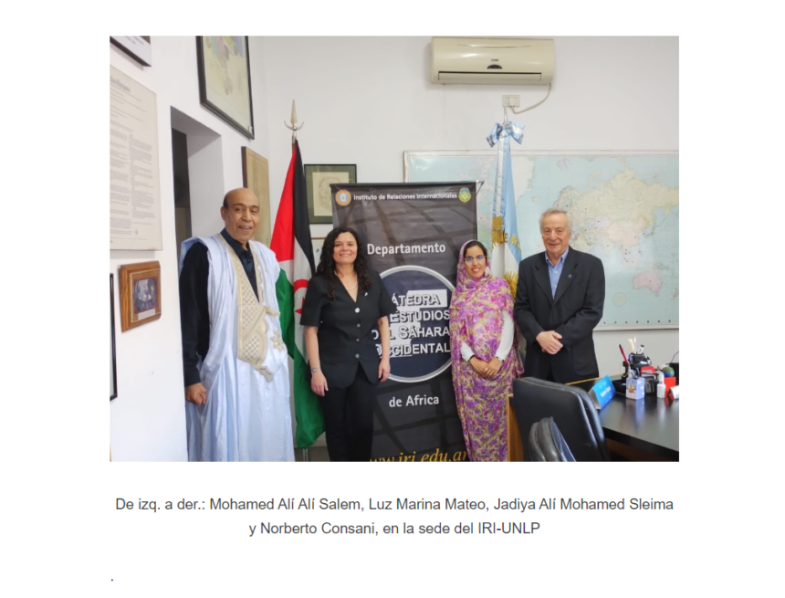 Representante de la UNMS continúa sus actividades por universidades argentinas | Sahara Press Service (SPS)