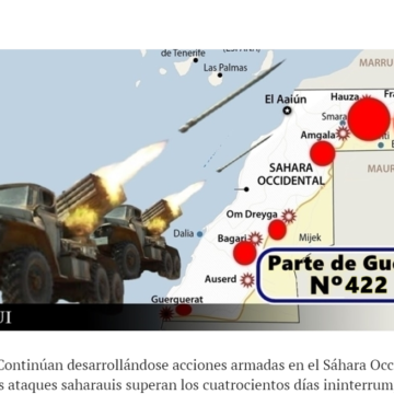 23456YTRERFGHJ GUERRA EN EL SAHARA | Parte de Guerra Nº 422