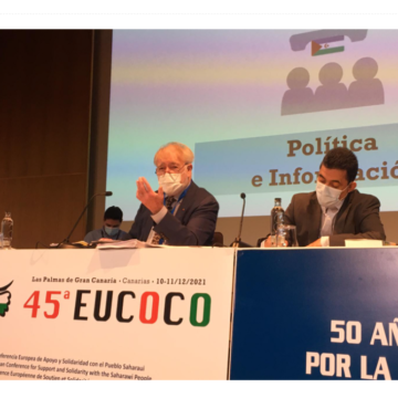 Continúa por segundo día la 45ª Conferencia Internacional de Apoyo y Solidaridad con el Pueblo Saharaui (EUCOCO) – Talleres