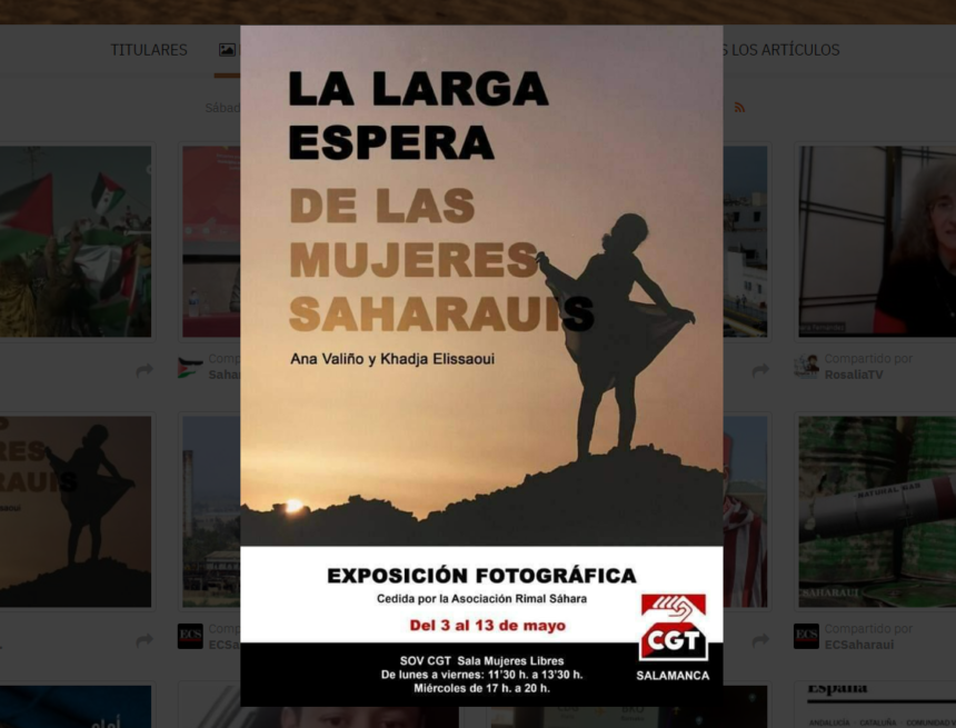 ¡SAHARA OCCIDENTAL! BOLETÍN de últimas noticias del 30 de abril de 2022