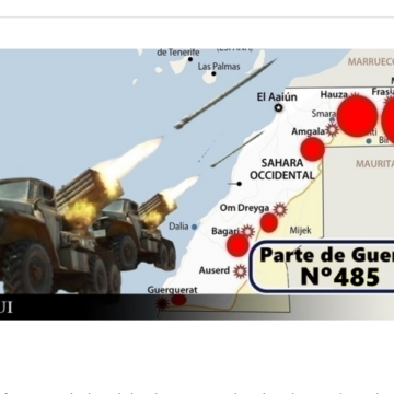 Parte de Guerra Nº 485. Guerra del Sáhara Occidental.