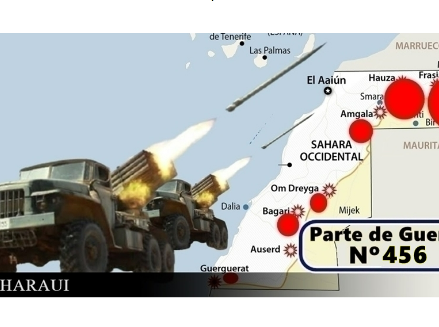 234RTGFH GUERRA EN EL SAHARA | Parte de Guerra Nº 456