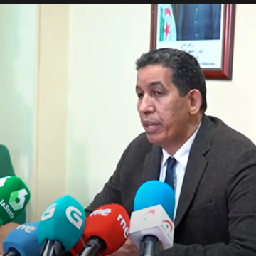 Rueda de prensa de Abdulah Arabi, delegado en España del Frente Polisario, en relación con #LaTraiciónDeSánchez al futuro del pueblo saharaui