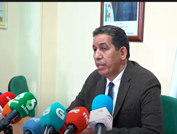 Rueda de prensa de Abdulah Arabi, delegado en España del Frente Polisario, en relación con #LaTraiciónDeSánchez al futuro del pueblo saharaui