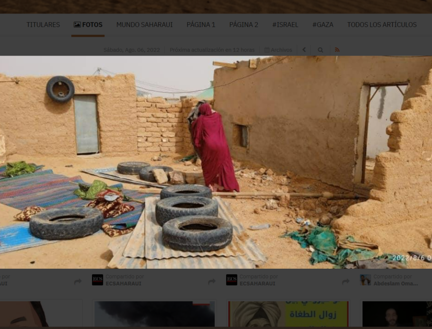 ¡SAHARA OCCIDENTAL! BOLETÍN de últimas noticias del 6 de agosto de 2022