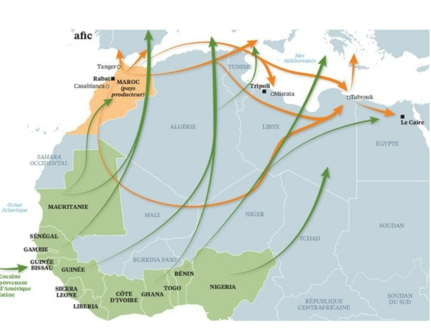 La ONU y EE.UU coinciden en que la droga procedente de Marruecos es una fuente de financiación para los grupos armado en el Sahel (informe)