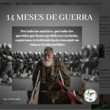 ¡LA ACTUALIDAD SAHARAUI! 14 de enero de 2022 ?? ?? ??