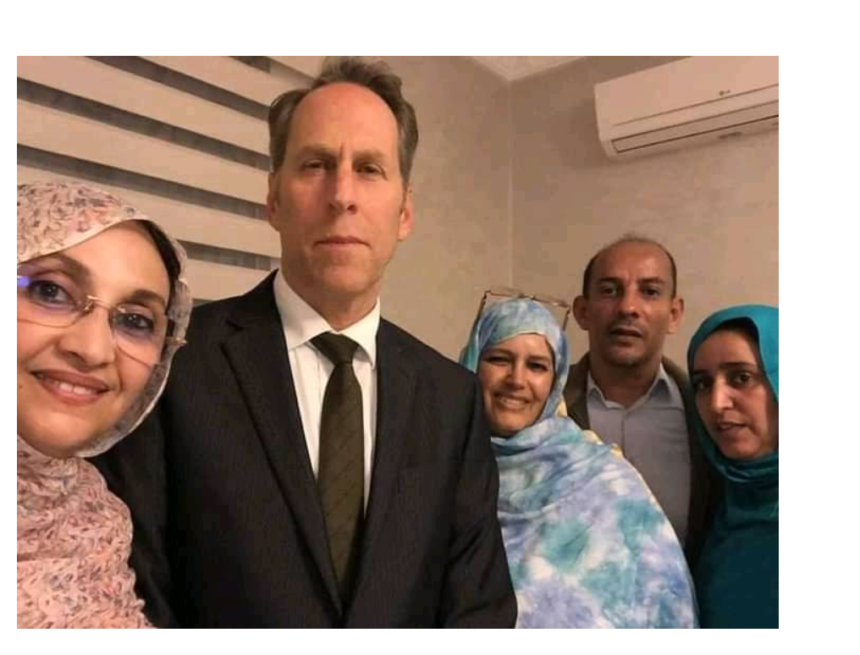 Una delegación de la embajada de EE.UU en Rabat se reúne en El Aaiún ocupado con activistas saharauis de ISACOM