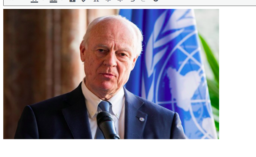 Sahara occidental : De Mistura doit jouir d’un mandat similaire à celui de Baker – Algérie Presse Service