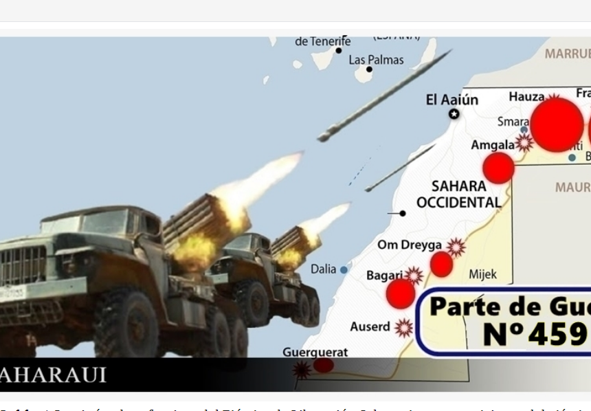 GUERRA EN EL SAHARA | Parte de Guerra Nº 459