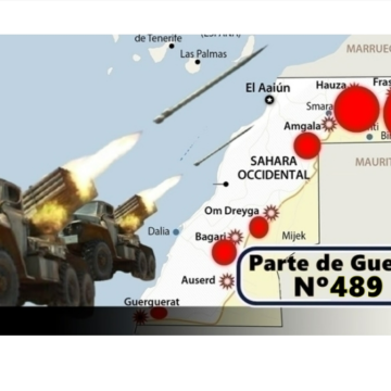 Parte de Guerra Nº 489. Guerra del Sáhara Occidental.