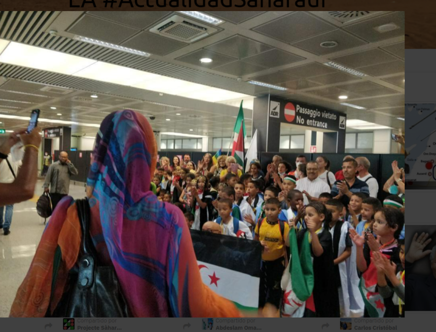 Se vislumbra una luz al final del túnel, los niños saharauis del programa Vacaciones en Paz ya tienen vuelos