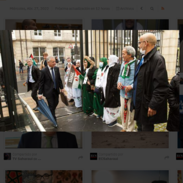 ¡SAHARA OCCIDENTAL! BOLETÍN de últimas noticias del 27 de abril de 2022