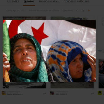 ¡LA ACTUALIDAD SAHARAUI! Las noticias del 1 de agosto de 2022
