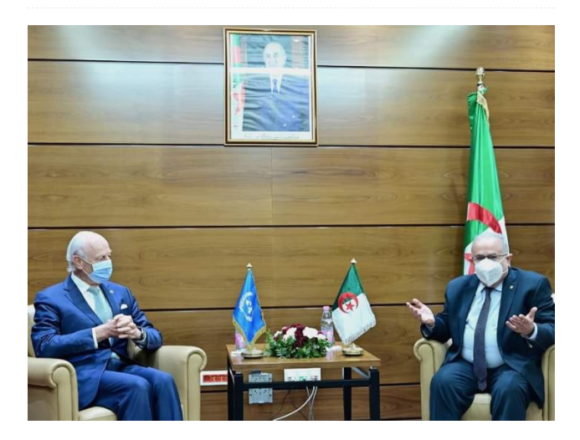 Ministro de Exteriores de Argelia recibe al enviado de la ONU para el Sáhara Occidental