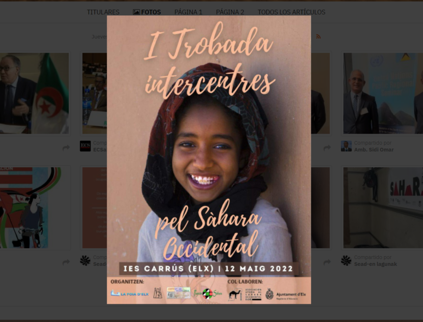 23werfgbhn ¡LA ACTUALIDAD SAHARAUI! Las noticias del 12 de mayo de 2022