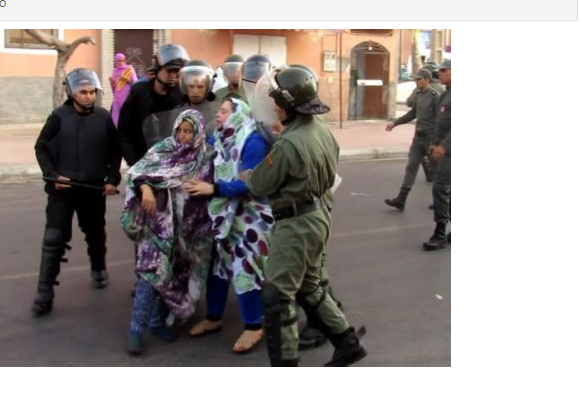 Fuerzas de ocupación marroquíes lanzan un brutal ataque contra familias saharauis en la ciudad ocupada de Bojador
