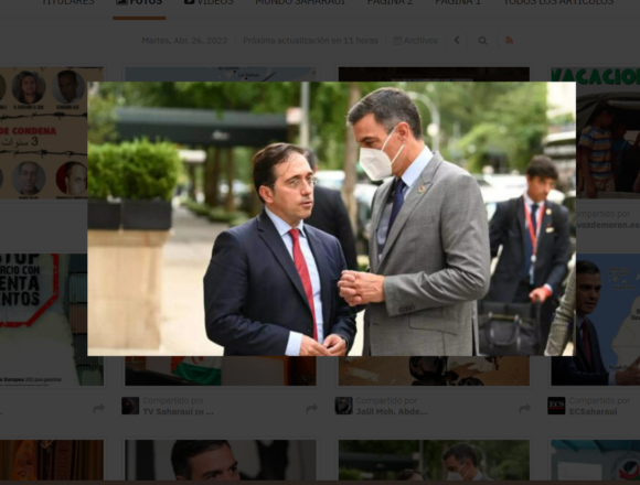 ¡SAHARA OCCIDENTAL! BOLETÍN de últimas noticias del 26 de abril de 2022