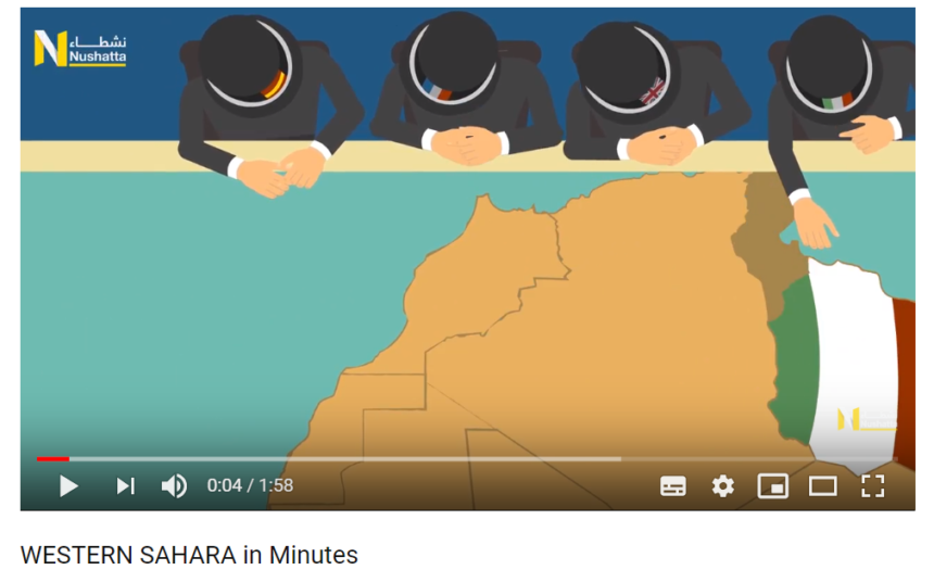 WESTERN SAHARA in Minutes (video) –  Nushatta Foundation