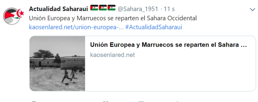 Unión Europea y Marruecos se reparten el Sahara Occidental – kaosenlared