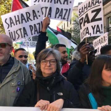 Un año más, CCOO participa en la manifestación de solidaridad con el Sáhara Occidental