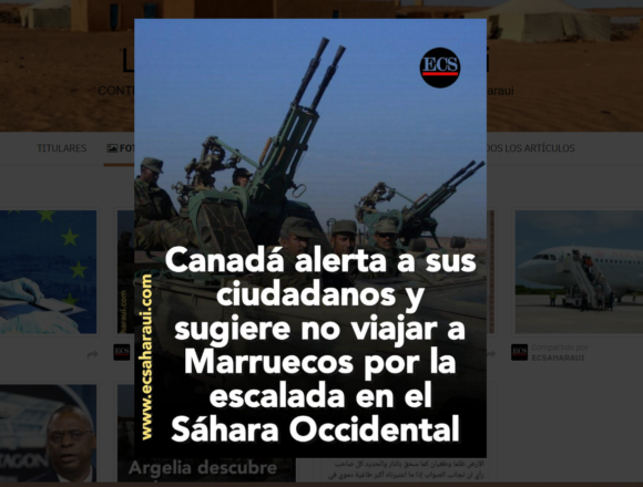 ¡SAHARA OCCIDENTAL! BOLETÍN de últimas noticias del 26 de julio de 2022