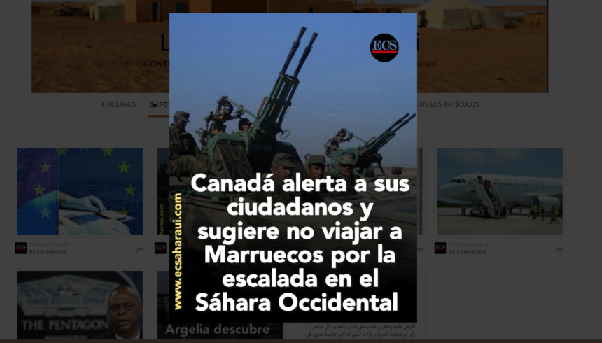 345rtghyjk ¡SAHARA OCCIDENTAL! BOLETÍN de últimas noticias del 26 de julio de 2022