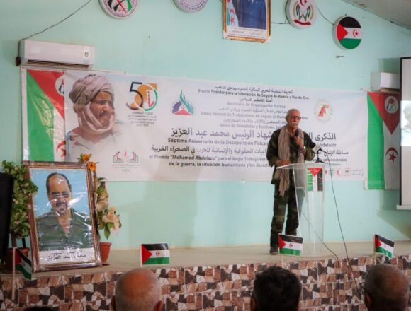 El Frente POLISARIO homenajea a Mohamed Abdelaziz en el séptimo aniversario de su fallecimiento