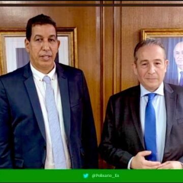 Representante saharaui y el Embajador de Argelia en España expresan su satisfacción por el encuentro que refuerza el nivel de las relaciones entre los dos países | Sahara Press Service