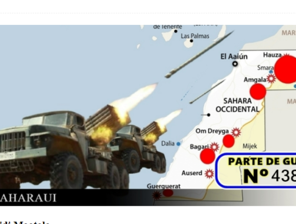 GUERRA EN EL SAHARA | Parte de Guerra Nº 438