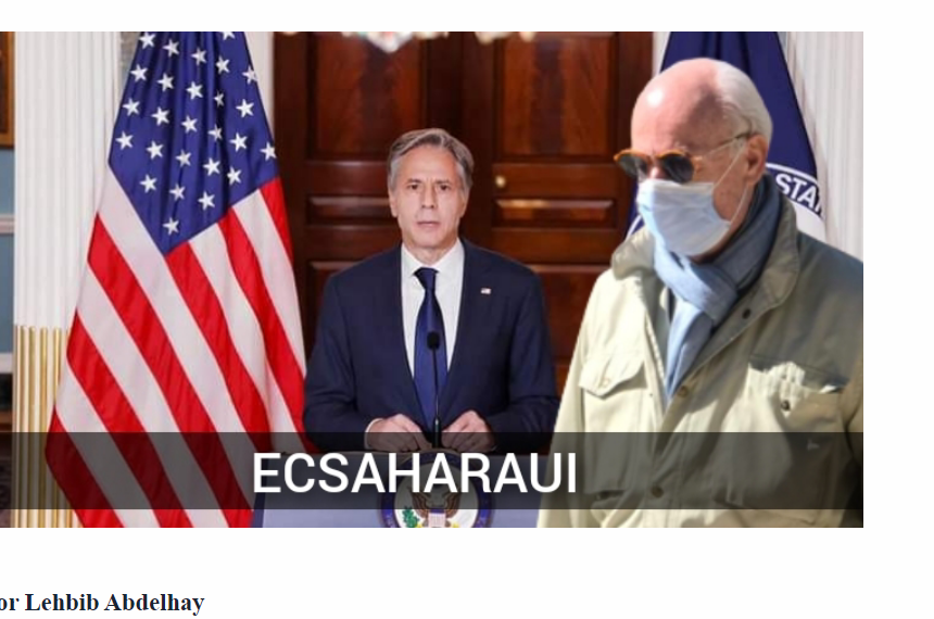 Blinken se reunirá esta noche con el Enviado de la ONU para el Sáhara Occidental en un encuentro vetado a la prensa