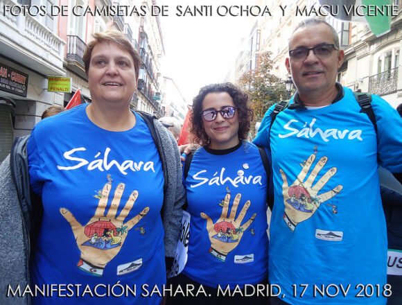 Camisetas del Sáhara – Por Santi Ochoa