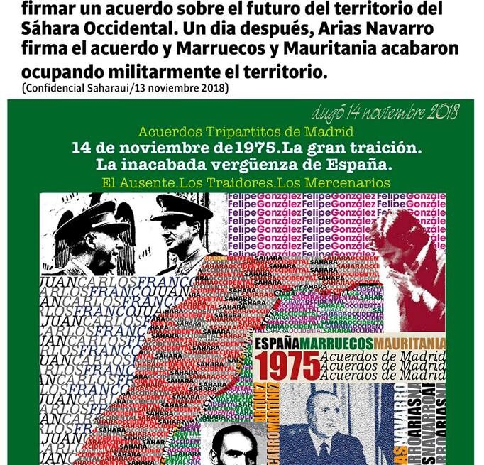 ⚡️ ?? Las noticias saharauis del 14 de noviembre de 2018: La #ActualidadSaharaui de HOY ????