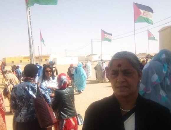 52699378_1133604903489205_3017388175262744576_n La Federación Nacional de Mujeres de la India elogia la lucha y la resistencia de las mujeres saharauis | Sahara Press Service