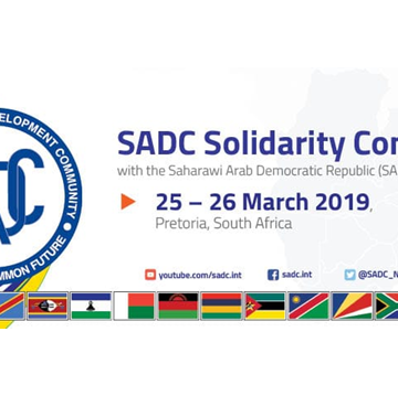 La conferencia de solidaridad con el pueblo saharaui organizada por «Southern African Development Community’s (SADC)» da comienzo mañana 25 de marzo en Pretoria
