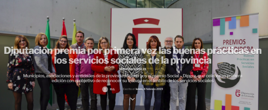 Diputación premia por primera vez las buenas prácticas en los servicios sociales de la provincia | Almuñécar Digital