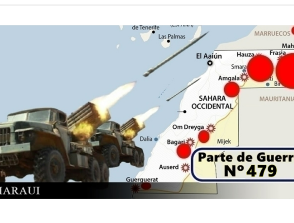 Parte de Guerra Nº 479. Guerra del Sáhara Occidental.