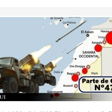 Parte de Guerra Nº 478. Guerra del Sáhara Occidental.