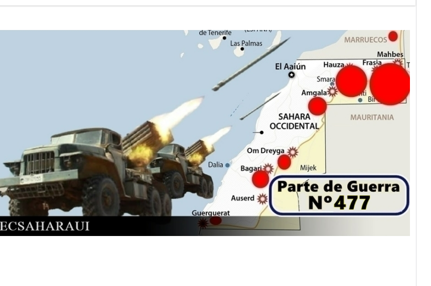 56789oik Parte de Guerra Nº 477. Guerra del Sáhara Occidental.