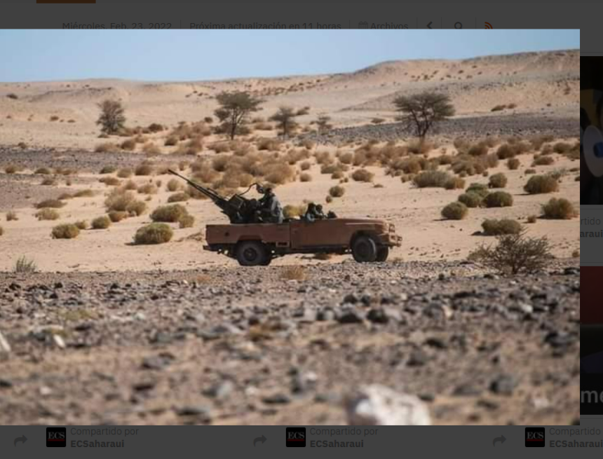 ¡Sahara Occidental! BOLETÍN DE ÚLTIMAS noticias del 23 de febrero de 2022 ?? ?? ??