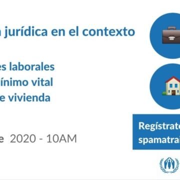 ACNUR – Sesión informativa para refugiados, apátridas y solicitantes de asilo en España en el contexto COVID-19