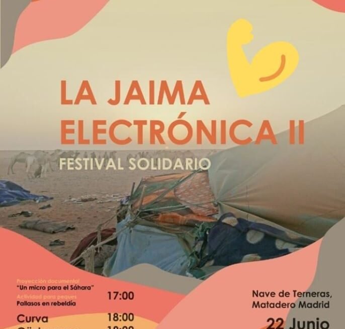 ¿Estás en Madrid hoy? Tienes #plandesábado: la Nave de Terneras del @mataderomadrid se convierte en un pedacito del #Sáhara – Un ?️ para el Sáhara‏ @Microparasahara