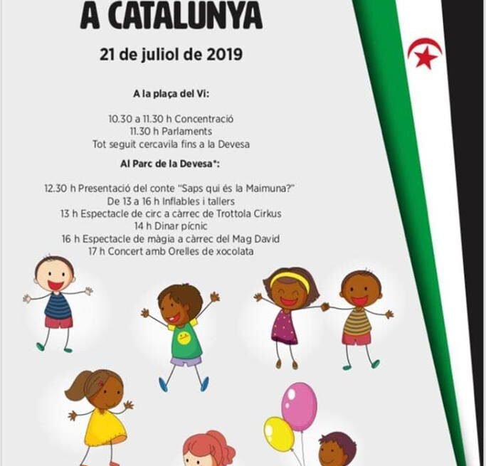65861652_1084543331744412_1362917947655323648_n Per un #SaharaLliure a GIRONA el 21 de Juliol ✌️?? #VacacionesenPaz2019 #VacancesenPau2019