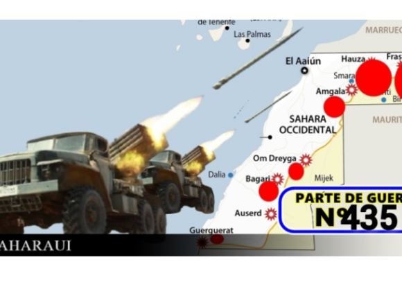 GUERRA EN EL SAHARA | Parte de Guerra Nº 435