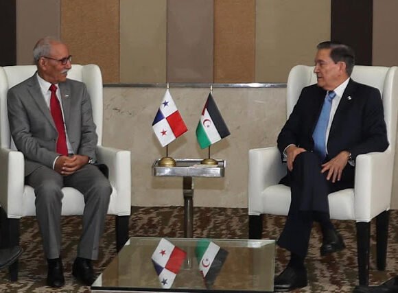 66056914_2359188894324570_3479077226639523840_n Cortizo se reúne con el presidente saharaui como parte de la agenda bilateral — ECSAHARAUI