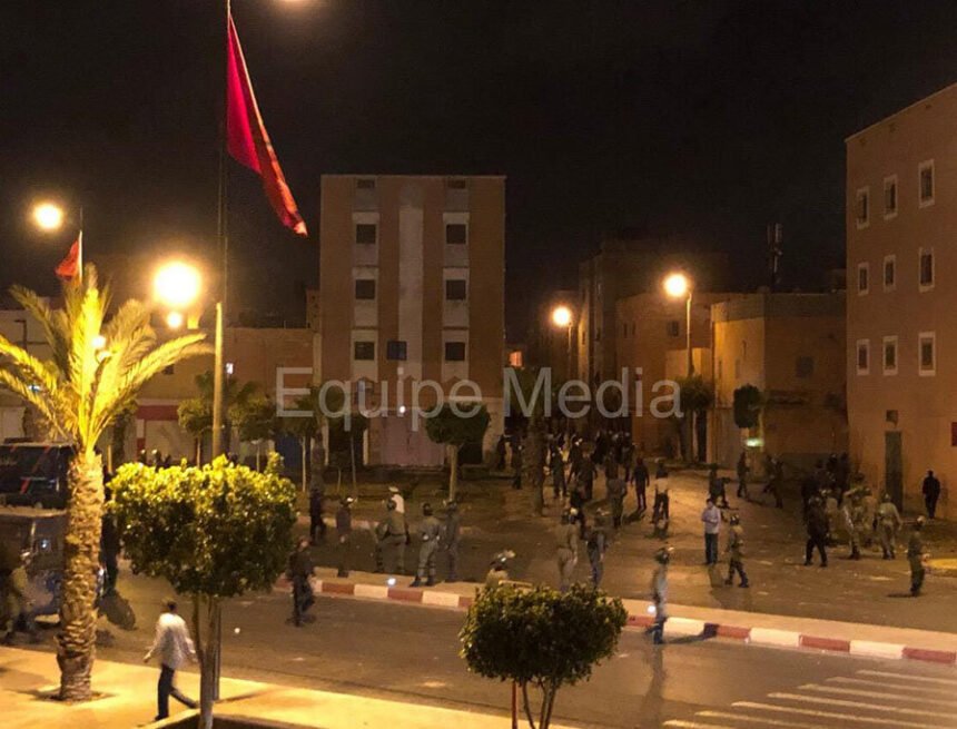 Condenados a prisión los nueve jóvenes del Sáhara Occidental por manifestarse en El Aaiún | Arainfo